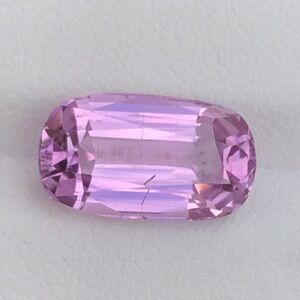 4.70 (ct) Kunzite Precision Cut Nice Color Faceted Gem Piece